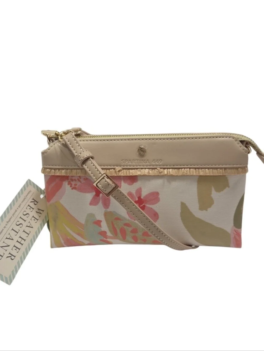 Spartina 449 Emma Crossbody Clutch Castillo Tropical NWT